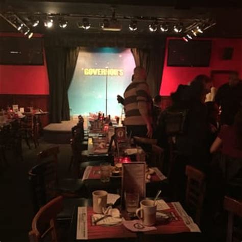 Governor's comedy club - Start your review of Governor's Comedy Club. Overall rating. 142 reviews. 5 stars. 4 stars. 3 stars. 2 stars. 1 star. Filter by rating. Search reviews. Search reviews. Rachel S. Rockville Centre, United States. 4. 7. 1. Aug 25, 2019. 1 photo. This is a DISASTER. Bought two VIP tickets $270.00 bucks it wasn't cheap.